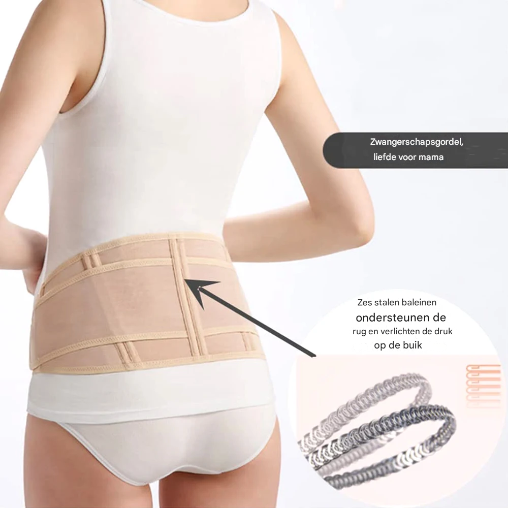 MamaRelief™ Zwangerschapsband – Rug- en Buiksteun voor Tijdens en na de Zwangerschap